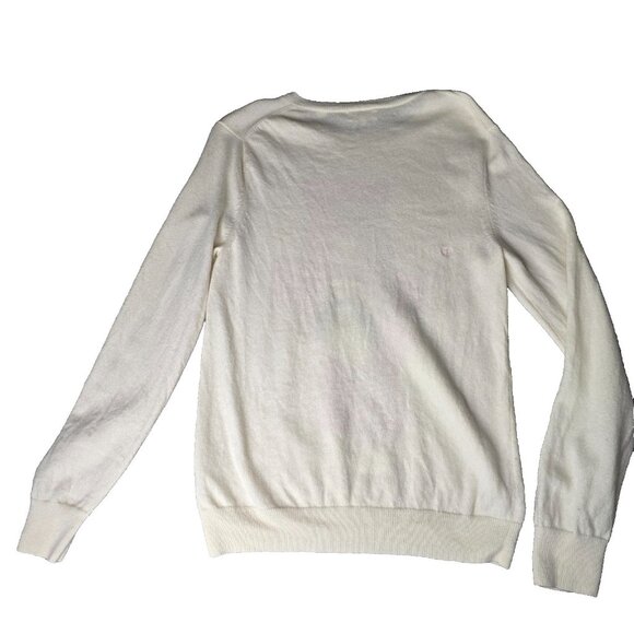 CHINTI & PARKER Care Bears Cheer Bear Sweater M Wool Cashmere Pink Rainbow Knit - Picture 3 of 11